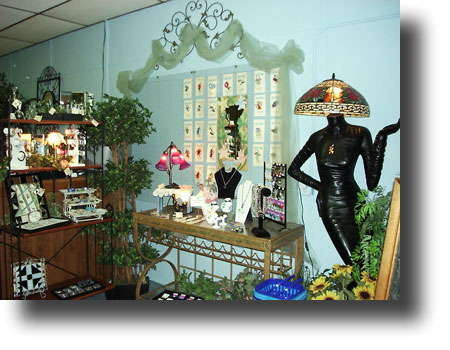 Inside Gleam and Glimmer Shop