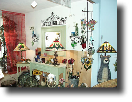 Inside Gleam and Glimmer Shop